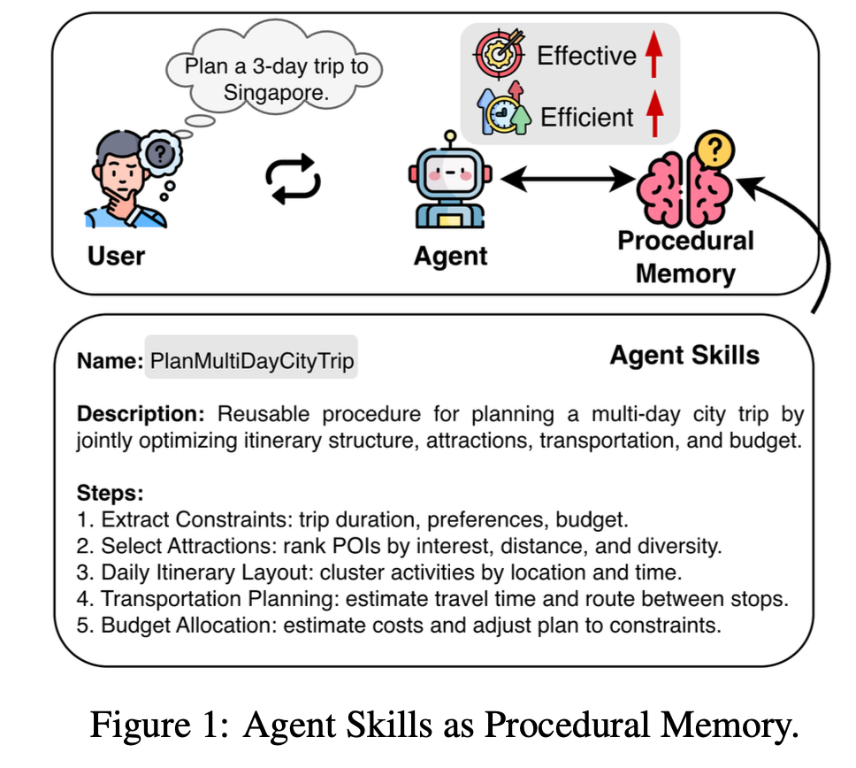Agent skills as Procedural Memory